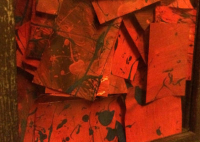 Post-it Art | Box of reds (detail) - 2002
